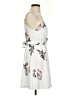 Unbranded Floral White Casual Dress Size S - photo 4