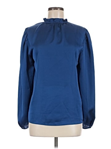 Ann Taylor Factory Long Sleeve Blouse (view 1)