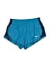 Nike 100% Recycled Polyester Blue Athletic Shorts Size XS (kids) - photo 1