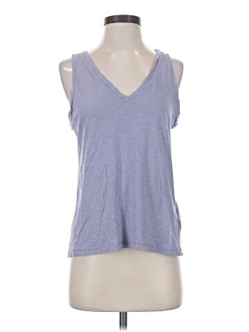 Madewell Whisper Cotton V-Neck Tank (view 1)