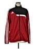 Adidas 100% Polyester Red Track Jacket Size M - photo 1