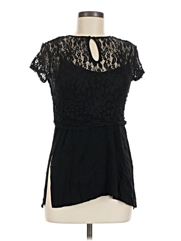 H.I.P. Happening in the Present Short Sleeve Blouse (view 1)