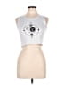 Unbranded Silver Sleeveless T-Shirt Size L - photo 1