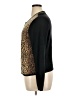 Chico's Animal Print Leopard Print Black Gold Jacket Size XL (3) - photo 5