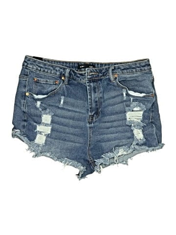 Almost Famous Denim Shorts (view 1)