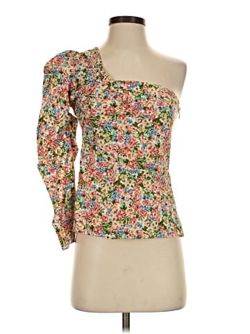 Zara Collection 3/4 Sleeve Blouse (view 1)