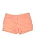J.Crew 100% Cotton Solid Orange Shorts Size 2 - photo 1