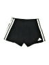Adidas 100% Polyester Solid Black Athletic Shorts Size 14 - photo 1