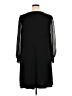 MSK Solid Black Casual Dress Size 1X - photo 2