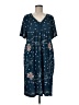 Assorted Brands Stars Blue Casual Dress Size M - photo 1