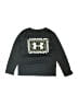 Under Armour 100% Polyester Black Long Sleeve T-Shirt Size 4 - photo 1