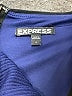 Express Color Block Blue Cocktail Dress Size 2 - photo 7