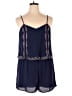 Xhilaration Hearts Blue Romper Size XL - photo 1