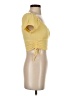 iris Yellow Short Sleeve Top Size S - photo 4