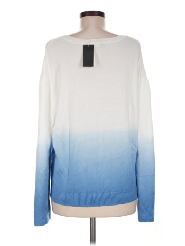 Peace Love World Pullover Sweater (view 2)
