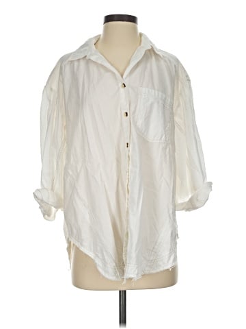 We the Free 3/4 Sleeve Button-Down Shirt (view 1)