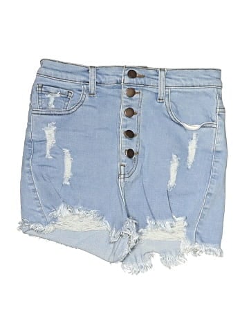 Vibrant M.I.U Denim Shorts (view 1)