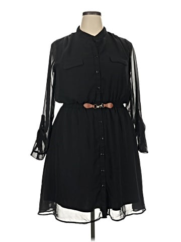 Always Indigo Casual Dress (view 1)