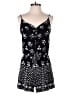 Xhilaration Hearts Black Romper Size M - photo 1
