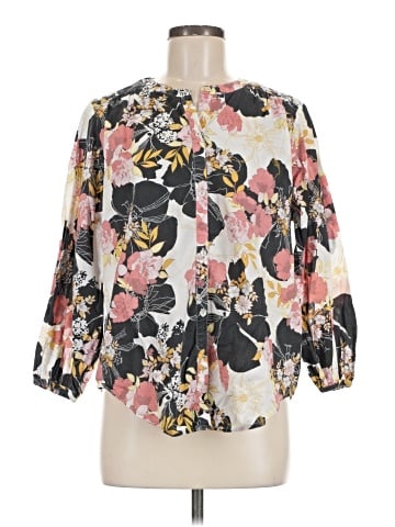 Lucky Brand 3/4 Sleeve Blouse (view 1)