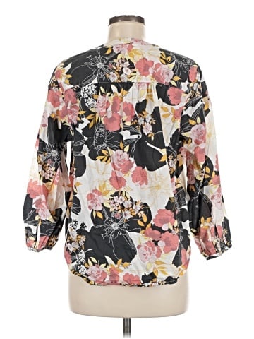 Lucky Brand 3/4 Sleeve Blouse (view 2)