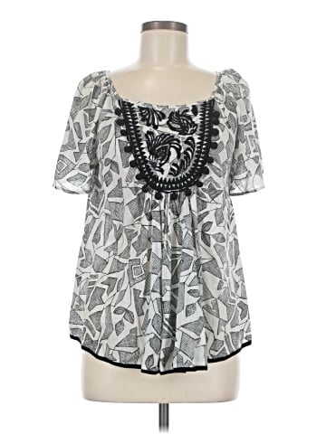 Floreat Short Sleeve Blouse (view 1)