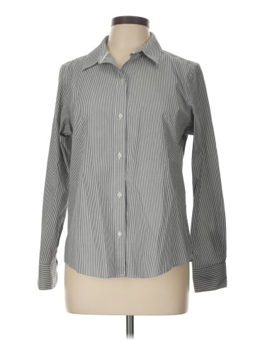 Liz Claiborne Long Sleeve Button-Down Shirt (view 1)