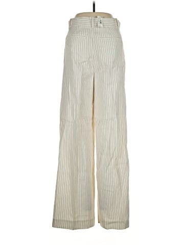 Madewell The Superwide-Leg Trouser in Pinstripe Linen Blend (view 2)