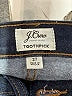 J.Crew Chevron-herringbone Blue Jeans Size 27 waist - photo 7