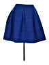 Express Solid Blue Formal Skirt Size L - photo 1