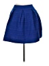 Express Solid Blue Formal Skirt Size L - photo 2