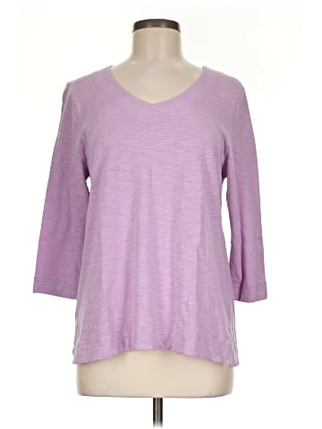Chico's 3/4 Sleeve T-Shirt (view 1)
