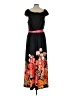 Assorted Brands Floral Black Casual Dress Size 12 - photo 2