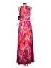 Xscape 100% Polyester Floral Pink Cocktail Dress Size 12 - photo 2