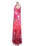 Xscape 100% Polyester Floral Pink Cocktail Dress Size 12 - photo 5