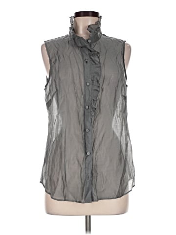 CAbi Sleeveless Button-Down Shirt (view 1)