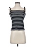 Madewell Black Ribbed Spaghetti-Strap Tank Top Size S - photo 1