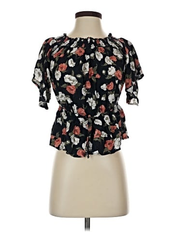 Abercrombie & Fitch Short Sleeve Blouse (view 1)