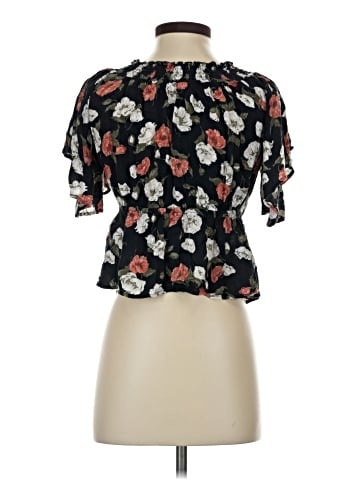 Abercrombie & Fitch Short Sleeve Blouse (view 2)
