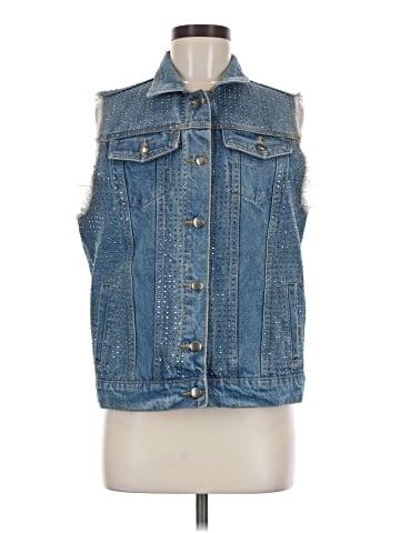 Vocal Denim Vest (view 1)