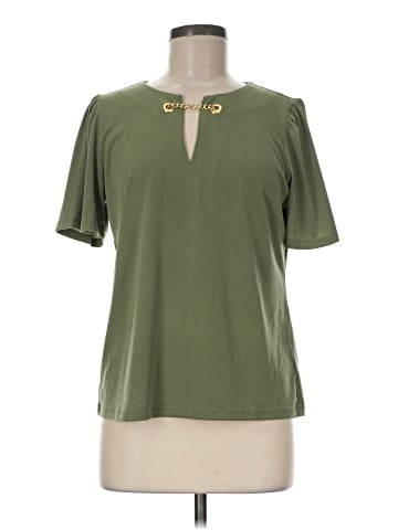 MICHAEL Michael Kors Short Sleeve Blouse (view 1)