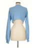 L Space 100% Cotton Blue Pullover Sweater Size M - photo 2
