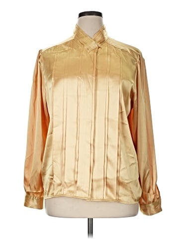 Karen Scott Long Sleeve Blouse (view 1)