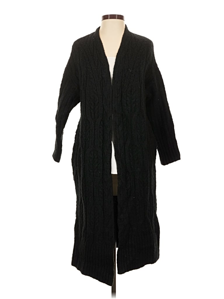 Pre-owned Express Coat In Black
