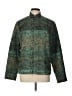 Coldwater Creek Paisley Green Jacket Size L - photo 1