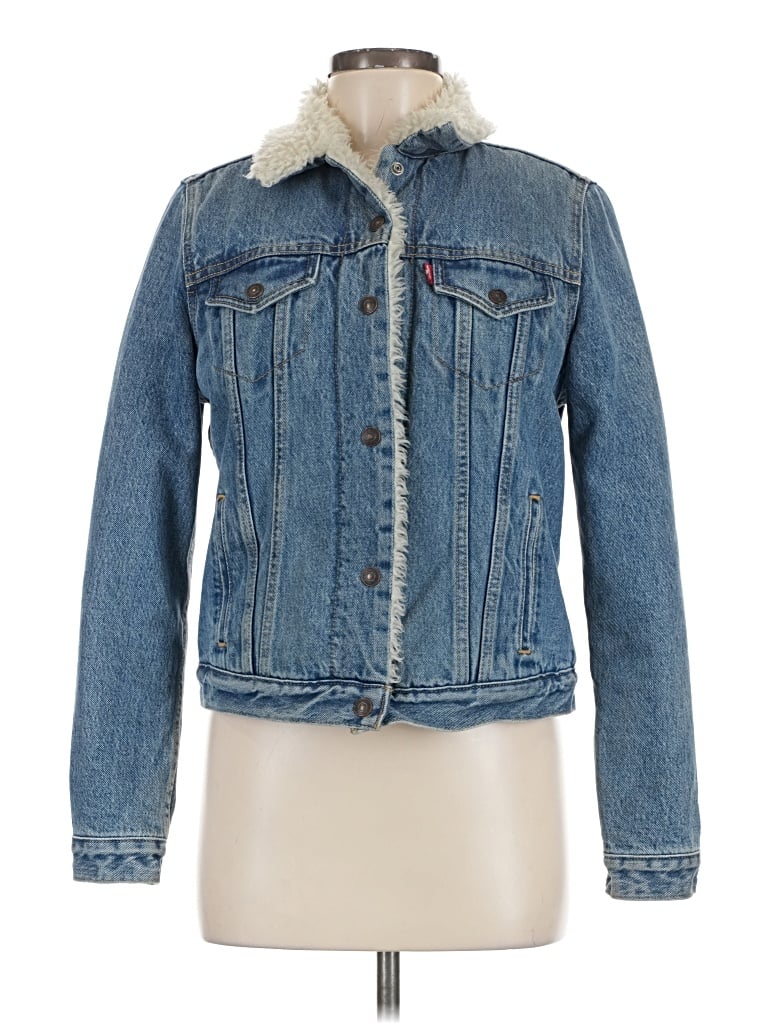 Pre-owned Levi's Denim Jacket In Blue