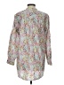 Lands' End Silver Ivory Long Sleeve Blouse Size S - photo 2