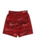 Nike Print Red Athletic Shorts Size 4 - 5 - photo 2
