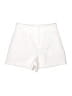 Zara Solid White Shorts Size 14 - photo 1