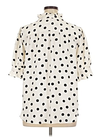 Ann Taylor Short Sleeve Blouse (view 2)